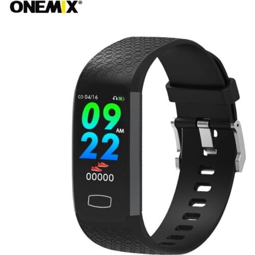 Onemix Fashion Health Bracelet Heart Rate Blood Pressure Smart Band Fitness Tracker Smartband Bluetooth Wristband Smart Watch