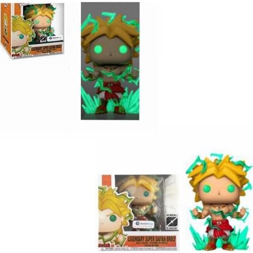 Funko pop Legendary Super Saiyan Broly 623# Vinly Doll Action Figure Edition Collection Toys for Children