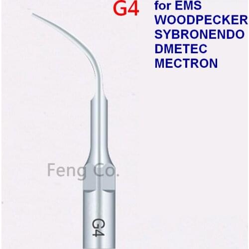 G4 Ultrasonic Scaler Tips Endo Perio Dental Scaling Fit EMS Woodpecker Handpiece Dentistry Instrument