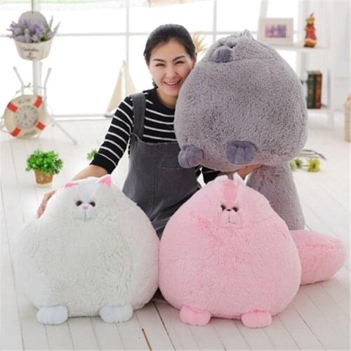 Simulation gato persa Persian cat soft toy stuffed animal pillow home decoration ornaments pillow plush toy big tail cat gifts