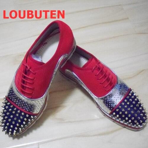 LOUBUTEN Men's Suede Shoes