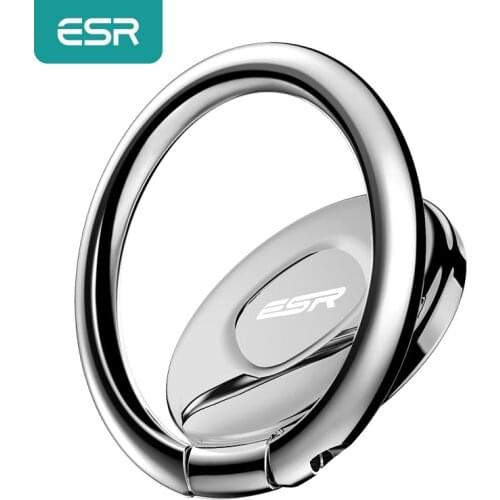 ESR Phone Grip Finger Ring Magnetic Car Holder Kickstand Metal Grip Stand 360 Finger Ring Phone Holder for iPhone Samsung Xiaomi