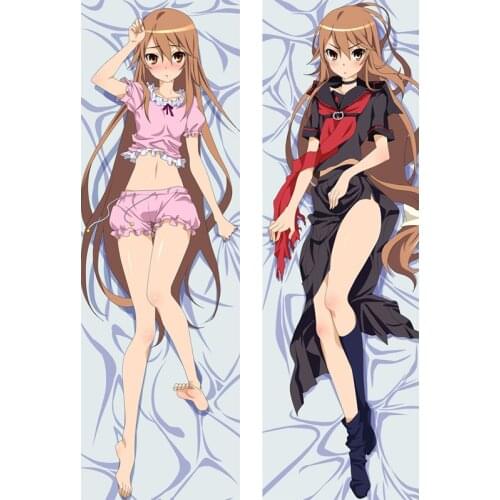 Okami-san & her Seven Companions Ryoko Okami & Ringo Akai pillow cover Okami-san to Shichinin no Nakamatachi body pillowcase