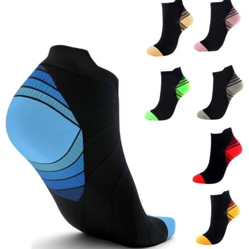 New Sports Mens Socks Cotton Breathable Non-slip Sweat-absorbent Basketball Football Outdoor Running Protection Ankle Socks