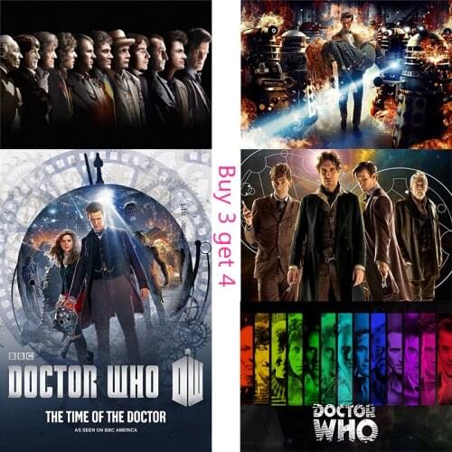 The day of the doctor Poster Clear Image Wall Stickers Home Decoration Good Quality Prints White Coated Paper