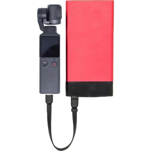 Portable Mini Data Fast Charging Cable Power Cord for Aleviter FIMI PALM PTZ Action Camera Accessories