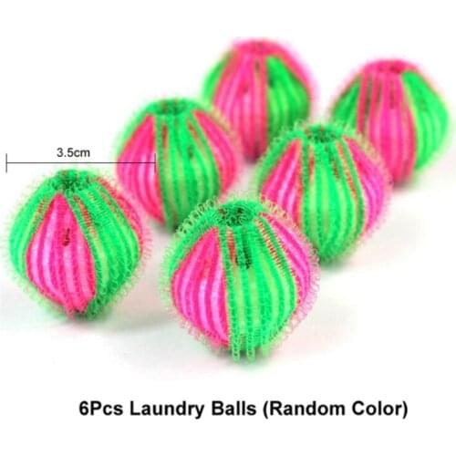 Sale! 4PCS Nylon Laundry Ball Reusable Washing Ball Protecting Ball Sticking and Removing Hair Removal Cleaning Ball for Home