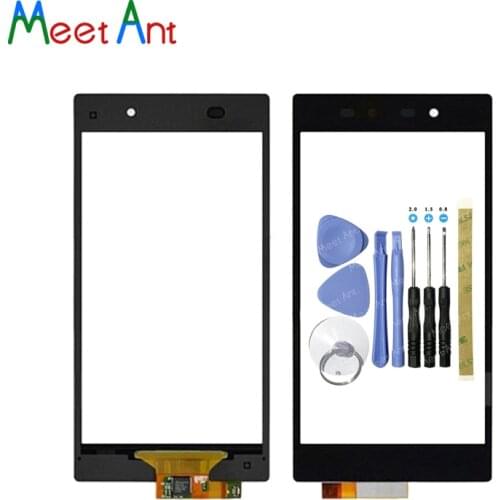 High Quality 5.0" For Sony Xperia Z1 L39 L39H C6902 C6903 Touch Screen Digitizer Front Glass Lens Sensor Panel
