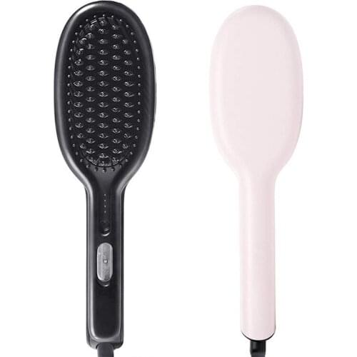 Hair Straightener Brush Professioanal Hair Straightener Fast Heat Straightening Comb For Travel Hair Iron