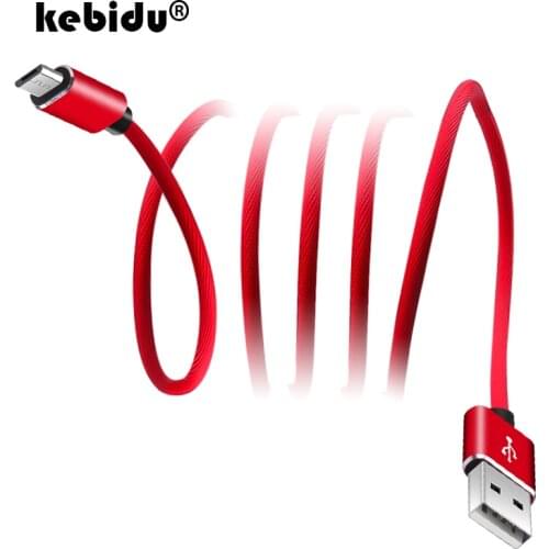 Kebidu USB to Micro USB Cable 2A Fast Data Sync Charging Cable For Samsung Huawei Xiaomi LG Andriod Microusb Mobile Phone Cables