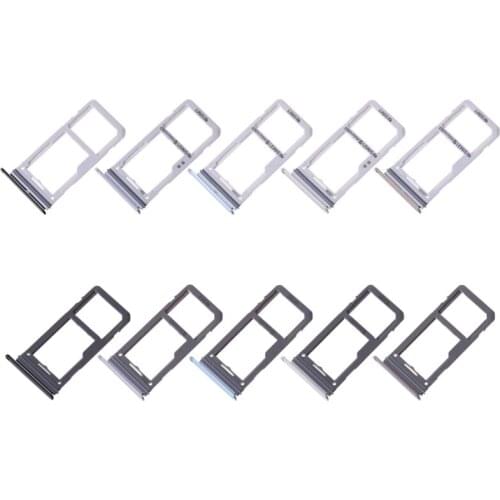 High Quality Mobile Phone SIM SD Card Single/ Dual Slot Tray for samsung S8 S8 Plus