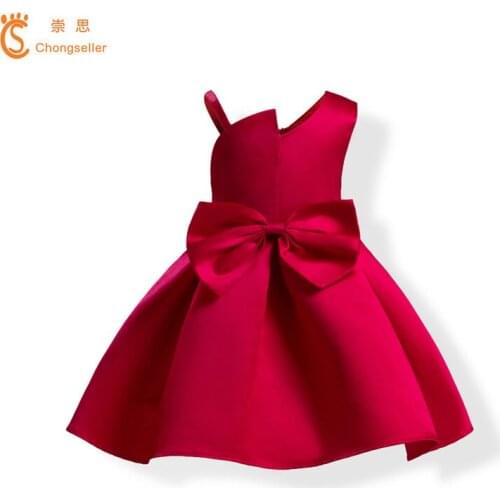2018 Party Girls Dresses Birthday Clothes Children Wedding And Holiday Clothing Kids Party Dresses For Girl