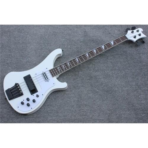 4 strings Rickenback 4003 fireglo bass white 4 strings Ricken 4003 bass guitar fireglo bass Free Shipping