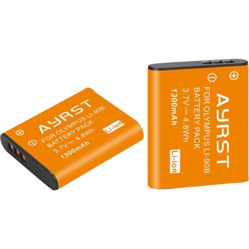 LI-90B LI-92B LI92B LI90B 90B Camera Batteries for Olympus XZ-2,SH-50,SH-1,SP-100,Tough TG-1,TG-2,TG-3,TG-4,TG