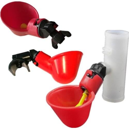 Automatic Chicken Drinker Safe Portable Plastic Poultry Drinker Drinking Cup Is Easy To Install 1PCS 2021