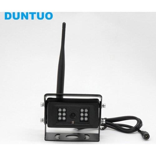 Wireless Car Reversing Backup Camera IR Night Vision For Android IOS Smartphone