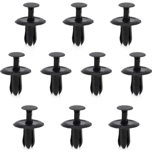 DWCX 10x Black Push Type Trim Retainer Clip GJ21-68885-B69 for Ford Probe Mazda MX6 1989 - 2008 2009 2010 2011 2012 2013 2014