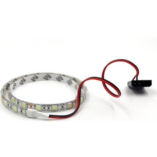 5050 SMD Flexible LED Strip Light 12V DC Background PC Computer Case Adhesive Strip Tape Light Waterproof DC 12V white black pcb