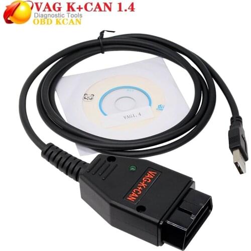 VAG K CAN Commander 1.4 K+CAN FTDI PIC18F25K80 OBD2 Odometer Correction Tool OBD VAG Car Diagnostic Interface K-line for VW/AUDI