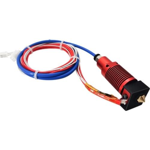 Hotend Kit 3D Printer Assembled 1.75mm Extruder Heating Block Aluminum Replacement Parts 0.4mm Nozzle For Creality CR 10S Pro