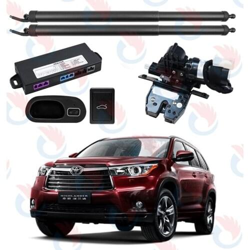 Better Smart Auto Electric Tail Gate Lift for Toyota Highlander 2015+ years, very good quality, free shipping!with suction lock