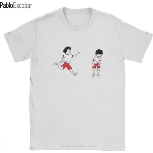 Mob Psycho 100 But I Will Walk 500 Miles Men T Shirts Vintage Tee Short Sleeve Crewneck Pure Cotton Summer Clothes