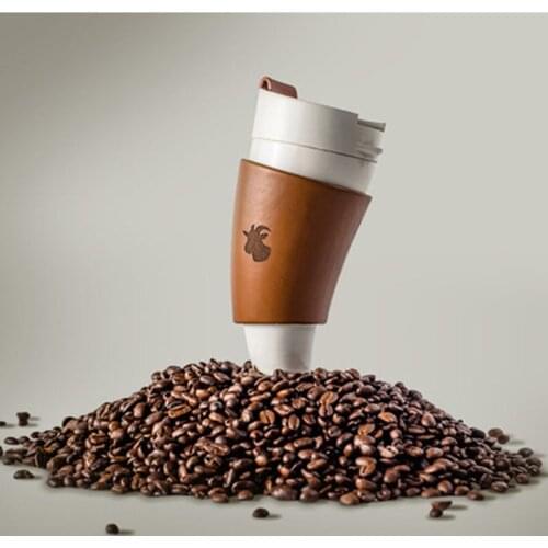 New 330ml Cartoon Animal Goat Horn Mug Stainless Steel Milk Coffee Mug Tea Cup Drinkware Lovers Creative Gift Tumbler Office Cup