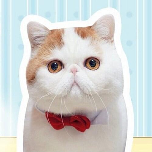 [MPK Cat Collars] Red & Black Bow Tie for Cats, Pet Collars, Pet Bow Tie, Cat Bow Tie