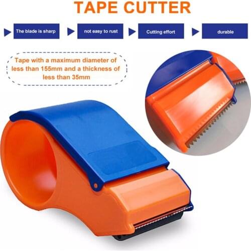 Packing Tape Dispenser Gun 2"/2.5" Tape Cutter Lightweight for Carton and Box Sealing
