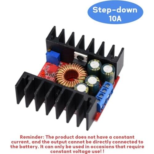 DC-DC Buck Module 24V/12V to 9V/6V/5V 5A/10A Automotive DC Voltage Adjustable Power Converter