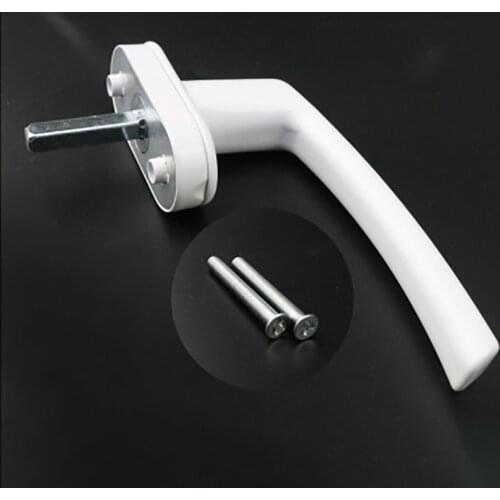 Zinc Alloy Window Drive Lock Handle Home Durable Replacement Hardware Inside Sliding Casement Rotating Handles