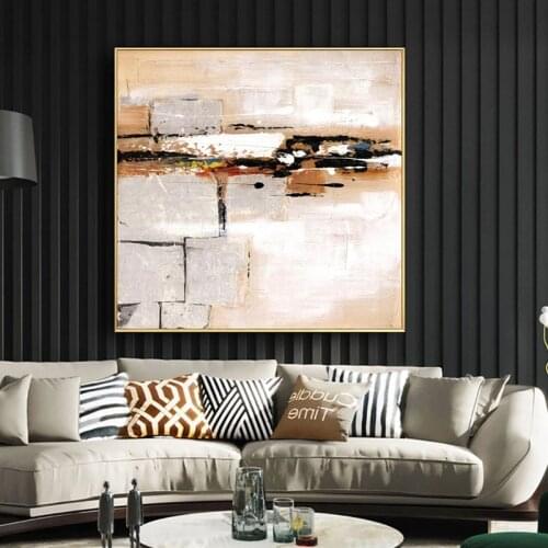 100% Hand Painted Abstract Beautiful Painting On Canvas Handmade Oil Painting Wall Art For Wedding Party Home Decoration
