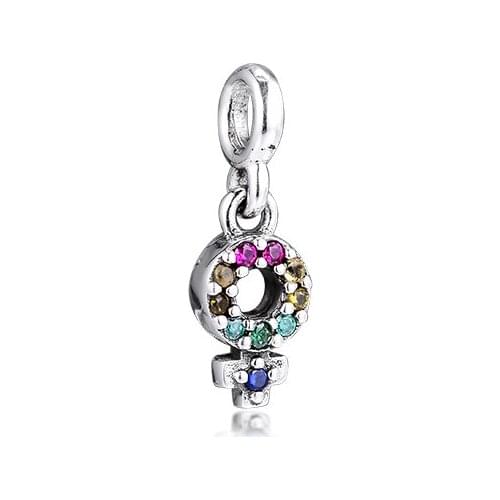 My Girl Pride Charms 925 Original Fit Pandora Me Bracelets Sterling Silver Charm Beads for Jewelry Making Bead Berloque
