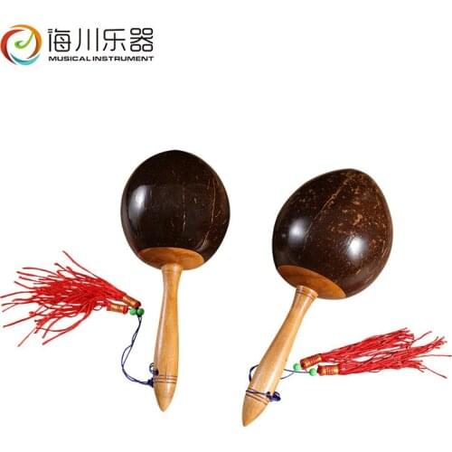 Coconut shell sand ball coconut shell charcoal big sand hammer concert applause ktv supplies percussion instruments