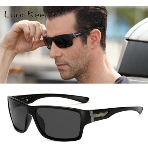 LongKeeper Brand Design Polarized Sunglasses Men Fashion Male Eyewear Sun Glasses Sport Travel Women Goggles Oculos Gafas De Sol