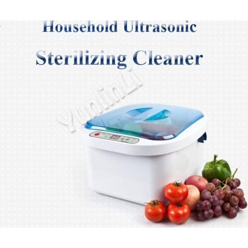 Househould Ultrasonic Vegetable Washer Automatic Ultrasonic Sterilizing Cleaner Fruit/Dish/Meat Cleaning Machine KD-6001