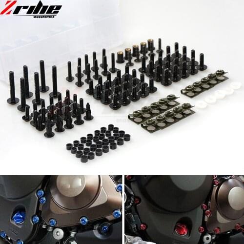 Universal Motorbike accessories Motorcycle Screws Vehi Bolts For sportster 883 suzuki gsr 600 street glide bmw e39