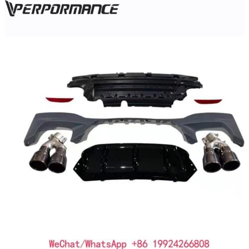 5 series g30 g38 M5 high quality rear lip fit for 5 series g30 g38 M5 high quality rear diffuer exhaust tip