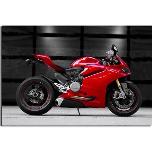 1 Piece Canvas Painting Ducati 1299S Panigale Motorcycle HD Posters Wall Pictures for Living Room Decor