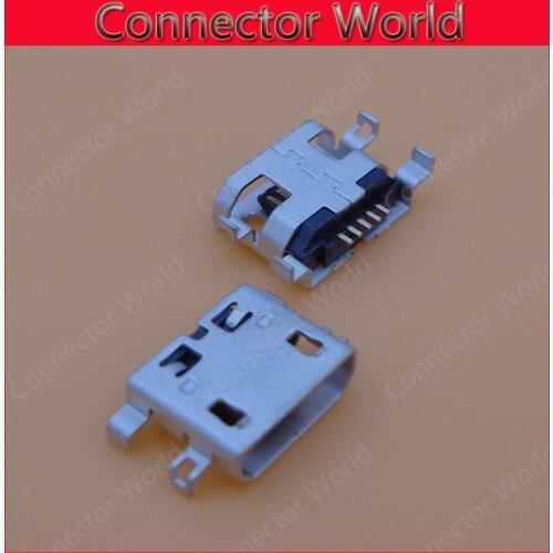 2pcs/lot Micro mini USB Charging DC Port Jack Socket Connector For Blu Studio x Plus D770u For PPTV King 7