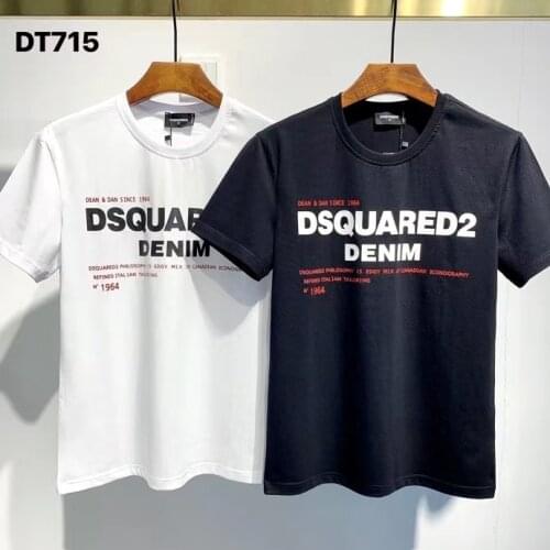 2021 New Style DSQ2 Fashion Trend Mens Printed T-Shirt DT715