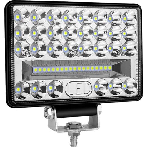 48 LEDs Headlights Off-Road Driving Light Spotlight Off-road Driving Combo Work Light Lamp For Truck Boat ATV Led Bar
