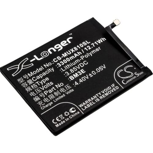 Cameron Sino 3300mah battery for XIAOMI Dipper M1803E1A M1803E1C M1803E1T M1808D Mi 8 Dual SIM Mi 8 Premium Edition BM3E