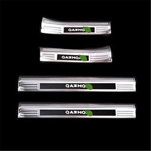 Car Styling For Nissan Qashqai J11 Accessories 2016 2017 2018 Scuff Plate/Door Sill Scuff Plate Guard Pedal Protector