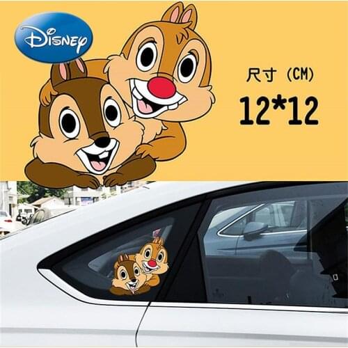 Disney Scratch Blocking Large Strip Personalized Car Decoration Sticker Cartoon Vehicle Sticker Car Sticker Qiqididi