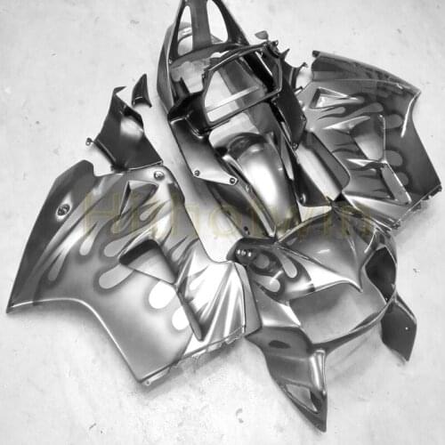 Custom motorcycle ABS Fairing for VFR800 1998 1999 2000 2001 VFR 800 98-01+Botls+silver bodywork