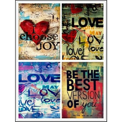 Paintings from diamond painting full square/round love 5d diamond mosaic sale diy diamond embroidery full set diamond art kit