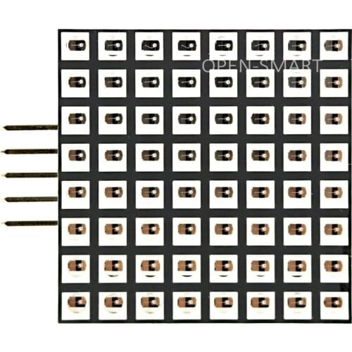 1.8" 8*8 Red LED Dot Matrix Display Module for Arduino Cascadable Square with SPI Interface Compatible with UNO R3 / Mega2560