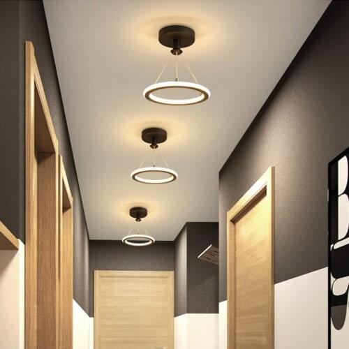New Led Ceiling Light Modern Minimalist Balcony Aisle Lamp Home Corridor Room Channel Ceiling Lamp Nordic Kitchen Ceiling Lights