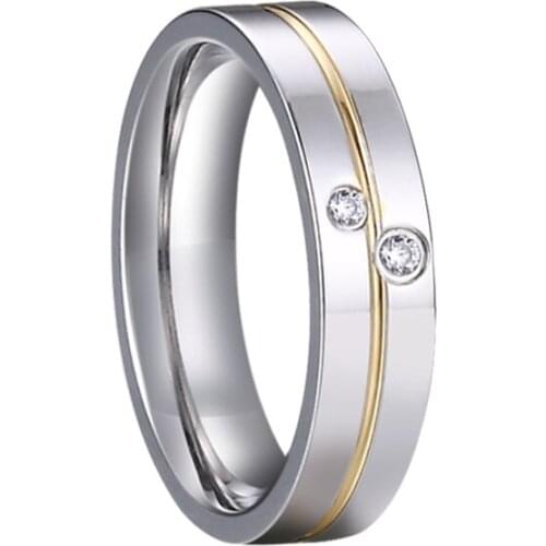 Wholesale jewelry lots Engagement Ring Silver Color Rings for Women Promise Jewelry
